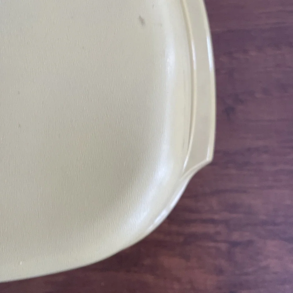 Vtg Tupperware Microwave Steamer 3Pc Set Harvest Gold #1273-6 #1274-8 #1275-3